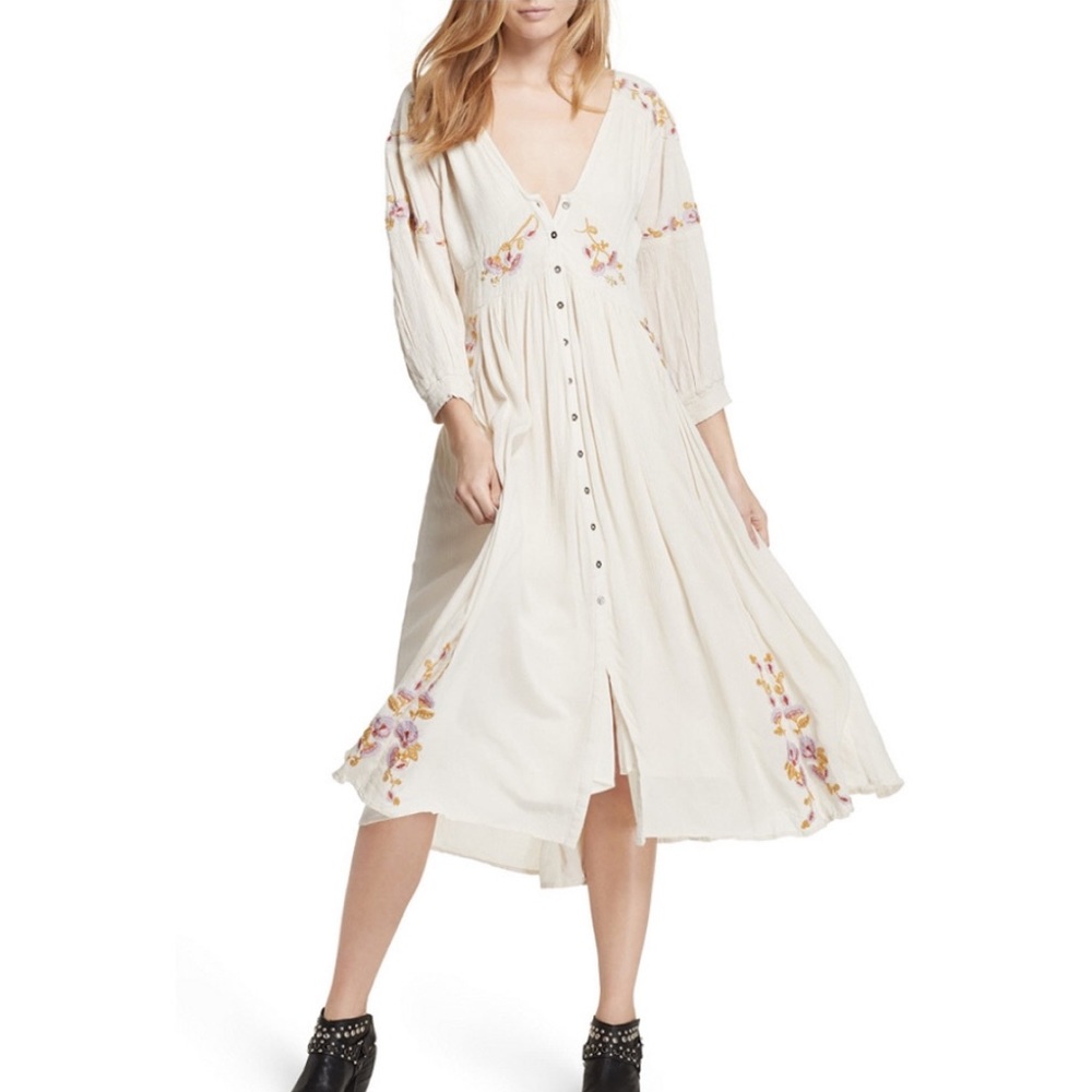 Free People Day Glow Dress (White)